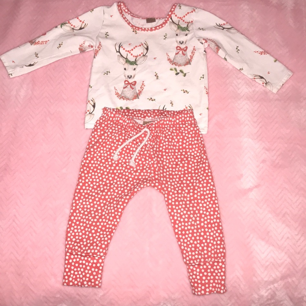 Baby girl pajama set